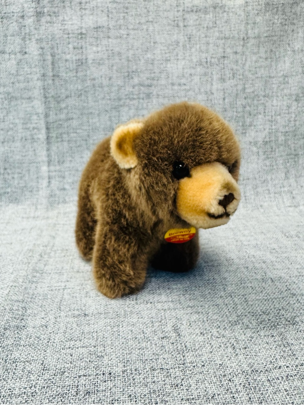 Vintage Steiff "Browny" bear 80’s nwt